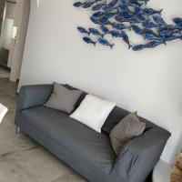A seating area at Nea Stira Studios Kondilia