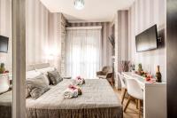 Posteľ alebo postele v izbe v ubytovaní Santamaria Inn