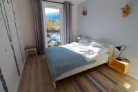 Posteľ alebo postele v izbe v ubytovaní Apartament Włochatka z sauną fińską