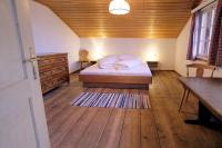 Postel nebo postele na pokoji v ubytování Ferienhaus Thoma