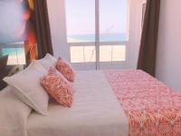 Posteľ alebo postele v izbe v ubytovaní Apart. Playa La Barca