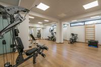 Fitness centrum a/nebo fitness zařízení v ubytování Mossa Well Being Hotel