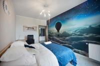 Posteľ alebo postele v izbe v ubytovaní P&O Corporate Serviced Apartments Cybernetyki