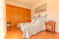 Łóżko lub łóżka w pokoju w obiekcie Marravilloso chalet Mes Blanc