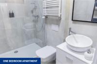 Kúpeľňa v ubytovaní Apartamenty Zacisze