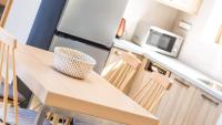 Kuchyň nebo kuchyňský kout v ubytování Summer Villas Crete