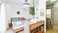 Postel nebo postele na pokoji v ubytování Summer Villas Crete