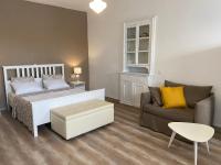 Postel nebo postele na pokoji v ubytování Thodoris Infinity View Apartments