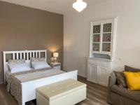 Postel nebo postele na pokoji v ubytování Thodoris Infinity View Apartments