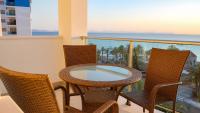 A balcony or terrace at Apartamento La Manga SPACE