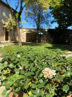 a bush with a flower in a yard at Villa Broglia House in Verona