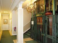 Plan piętra w obiekcie Hotel Niza
