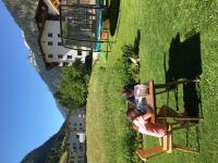 A garden outside Haus Praxmarer
