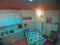 Kuchyň nebo kuchyňský kout v ubytování Apartements Magdalena