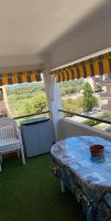 Balkón nebo terasa v ubytování Super Apartamento en playa de la Pineda