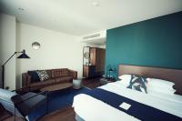 La Casa hotel Gwangmyeongにあるベッド