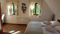 Posteľ alebo postele v izbe v ubytovaní B&B Plitvice Lakes Villa Mija