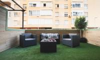 Posezení v ubytování Terraza Playa de Cádiz 1 Ha Apartment