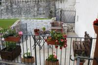 Balkón alebo terasa v ubytovaní La casa in pietra