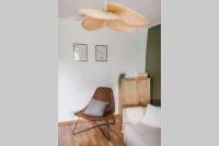 Posezení v ubytování Piastowska sleeping - mieszkanie w centrum miasta