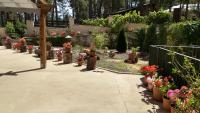 Vonkajšia záhrada v ubytovaní Hotel Rural El Nido de Pinares