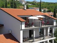 Balkón alebo terasa v ubytovaní Apartment in Crikvenica 34973