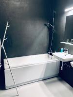 Koupelna v ubytování Interhotel America