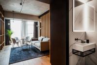 Część wypoczynkowa w obiekcie Nobu Hotel Warsaw