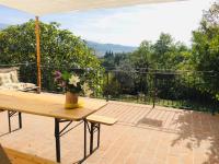 The floor plan of Umbria In Bike B&B