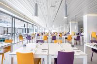 En restaurant eller et andet spisested på Hotel Caserio