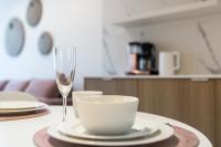 Príslušenstvo na prípravu kávy alebo čaju v ubytovaní CHILLIapartamenty - Platany - POWDER