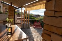 A balcony or terrace at Relax al Porto - 180 degrees of exciting Garda lake views