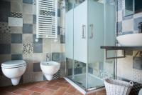 A bathroom at B&B Casa Campagnari