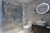 Koupelna v ubytování Abba San Sebastián Hotel