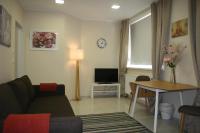 Televízia a/alebo spoločenská miestnosť v ubytovaní Vienna City Domizil - Apartment