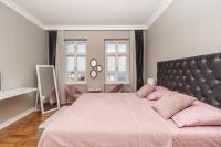 Posteľ alebo postele v izbe v ubytovaní Luxury Peitho Residence