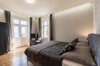 Posteľ alebo postele v izbe v ubytovaní Luxury Peitho Residence