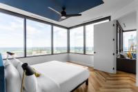 Mint House Dallas - Downtownにあるベッド