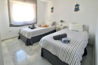 Postel nebo postele na pokoji v ubytování Estupendo apartamento el la mejor ubicación