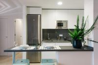 Kuchyň nebo kuchyňský kout v ubytování Encarnación Suite Apartment