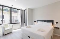 Postel nebo postele na pokoji v ubytování Sitges Vibe Apartments by Olala Homes
