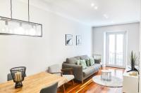 Część wypoczynkowa w obiekcie San Martin apartment by Basque Homes
