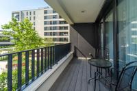 Balkón alebo terasa v ubytovaní APARTAMENT PORTOVA Gdynia