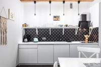 Kuchnia lub aneks kuchenny w obiekcie Apartamenty Granitica Zakopane