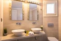 A bathroom at Panos Villa Sunset View