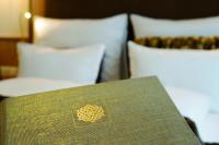 Posteľ alebo postele v izbe v ubytovaní Hotel Garni Urezza