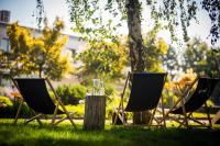 Ogród w obiekcie Wellness Hotel ABÁCIE