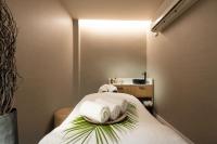 Ein Bett oder Betten in einem Zimmer der Unterkunft U Splash Resort Eilat