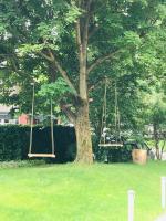 A garden outside Residence Hotel Alpinum