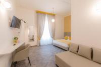 Posteľ alebo postele v izbe v ubytovaní Frattina FF italian suites